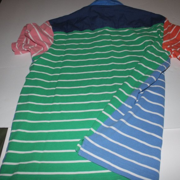 Vineyard Vines patchwork ss Mens polo LARGE - Picture 6 of 7